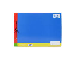 CUADERNO DIBUJO AGUJETA 20HJS 0039 Atado de 4 pzas. - Super papelera